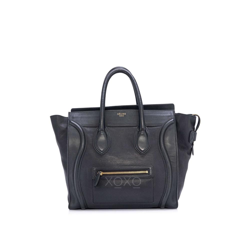 Celine Mini Luggage Bag Drummed #55456C60B